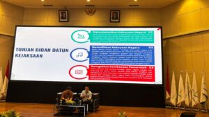 Koordinator I JamDatun Kejagung Feri Tas., S.H., M.Hum., M.Si., Jadi Narasumber Utama Workshop Pemeriksa BPJS Ketenagakerjaan RI