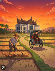 Becak Kosong di Ujung Senja : Ikhtiar, Takdir, dan Kesunyian yang Mengajarkan Syukur